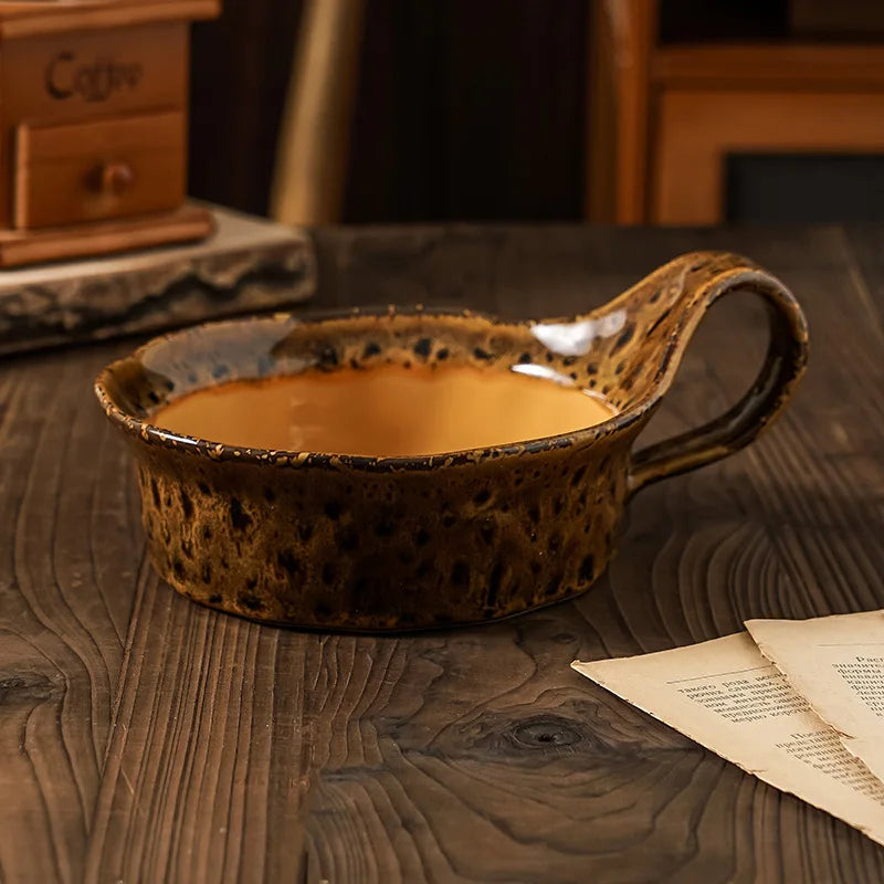 Rustieke Keramische Havermoutkom