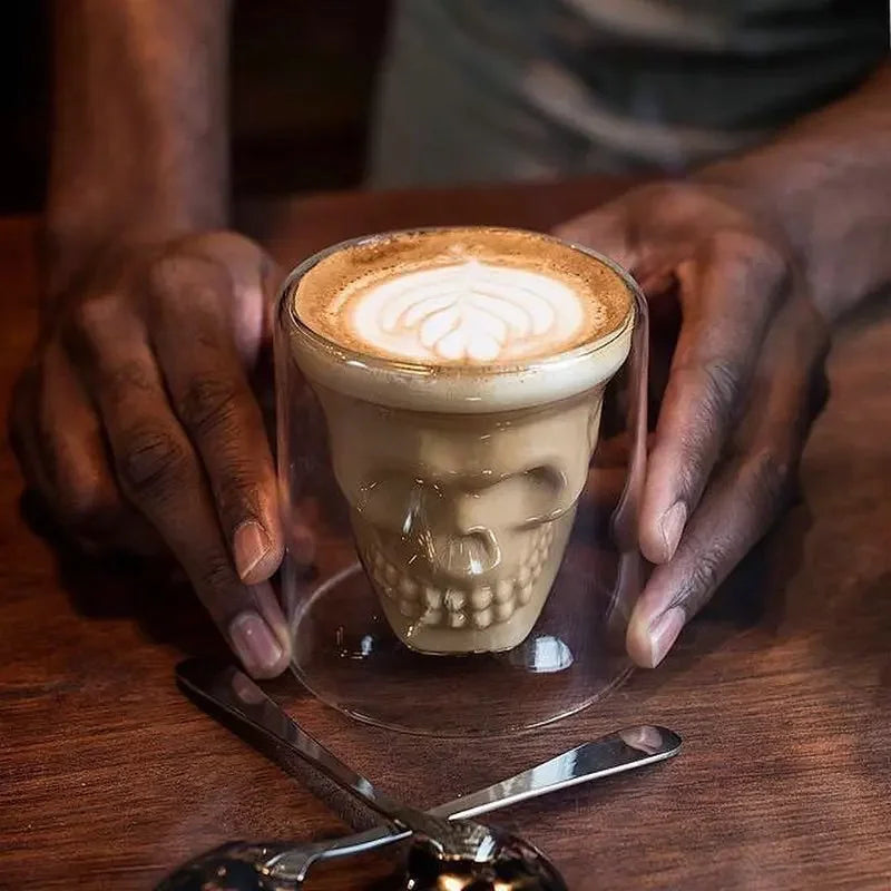 Doomed Skull Shot Glas