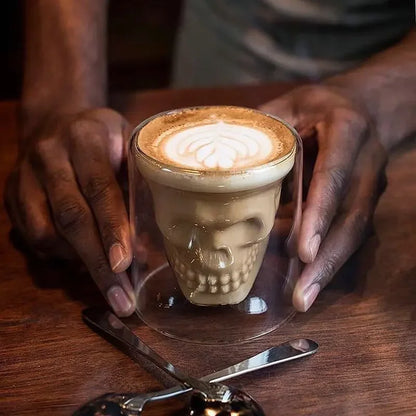 Doomed Skull Shot Glas