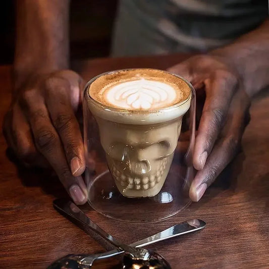 Doomed Skull Shot Glas