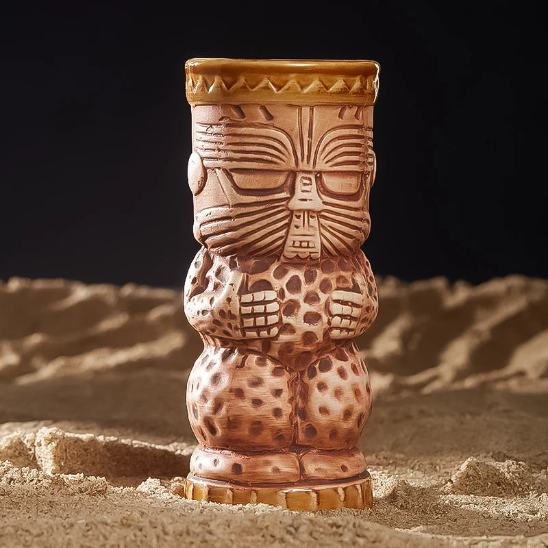 Tiki Cocktail Mok Keramisch