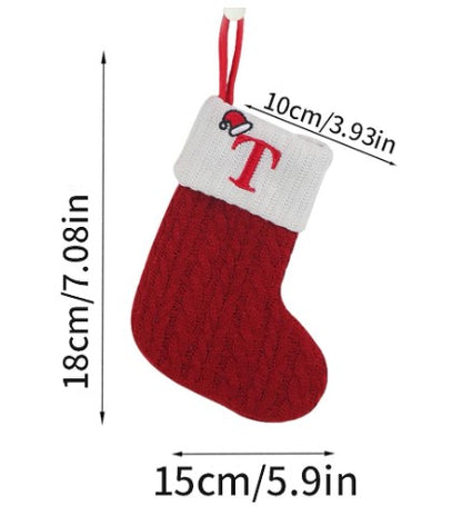 Kerstsok met naam