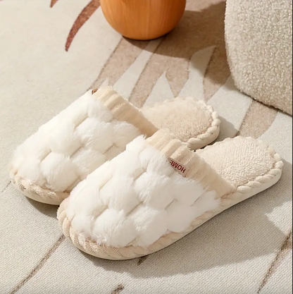 GEZELLIGE BREI SLIPPERS