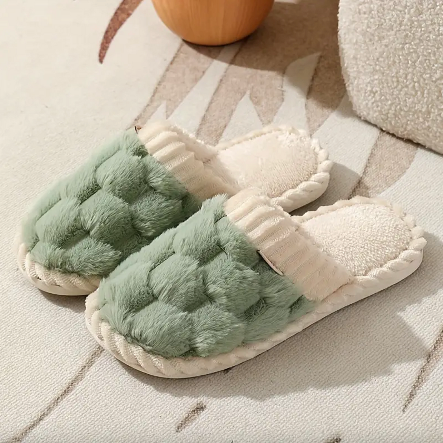 GEZELLIGE BREI SLIPPERS