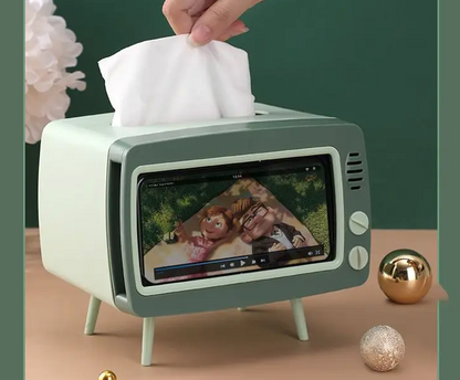 Leuke Kawaii Tv Tissue Box
