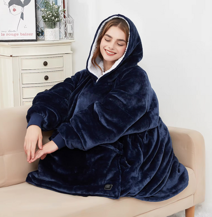 Knusse Deken Hoodie