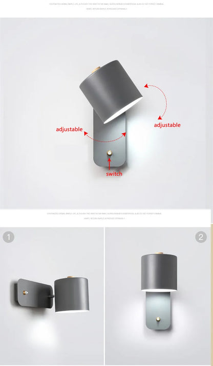 Nordic Draaibare Bedlamp