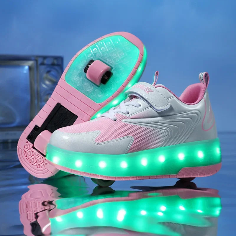 LichtRiders - LED Wieltjeschoenen voor Kinderen