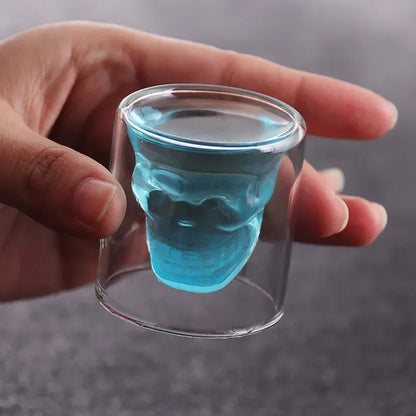 Doomed Skull Shot Glas