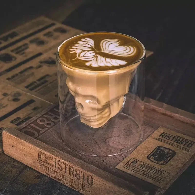 Doomed Skull Shot Glas