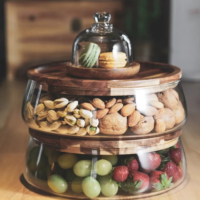 Houten Voedselcontainer