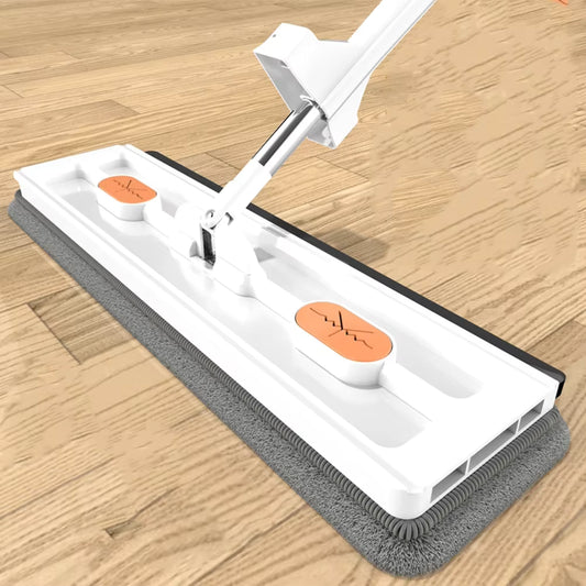 360° Roterende Platte Dweil No Hand-Washing