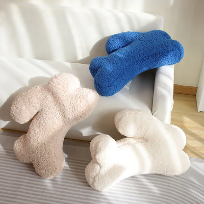 Bouclé Pluche Konijnen Kussen