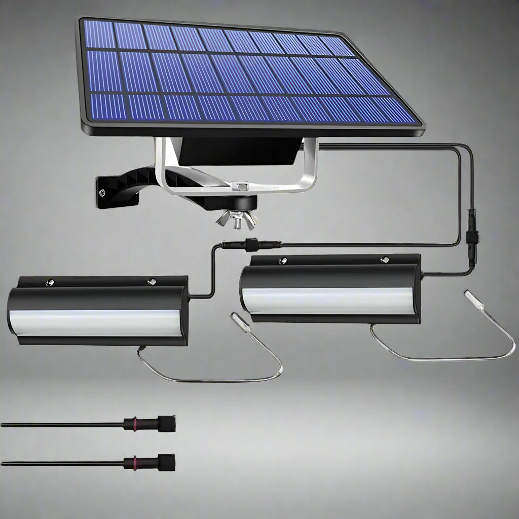 Solar Shed Hanglamp - Duurzame LED Lamp met Trekkoordschakelaar