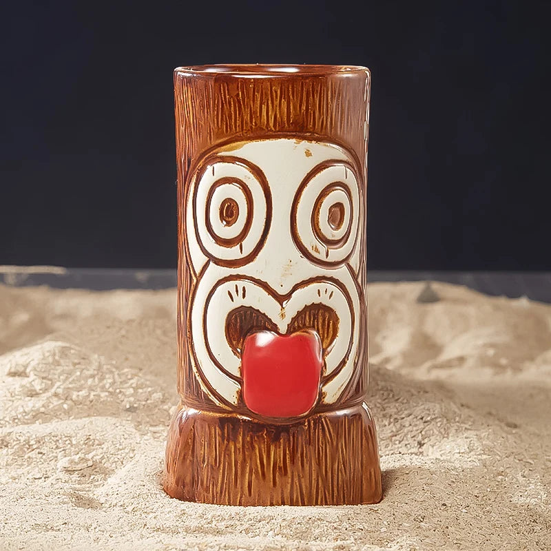 Tiki Cocktail Mok Keramisch