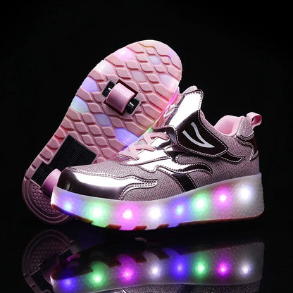 LichtRiders - LED Wieltjeschoenen voor Kinderen