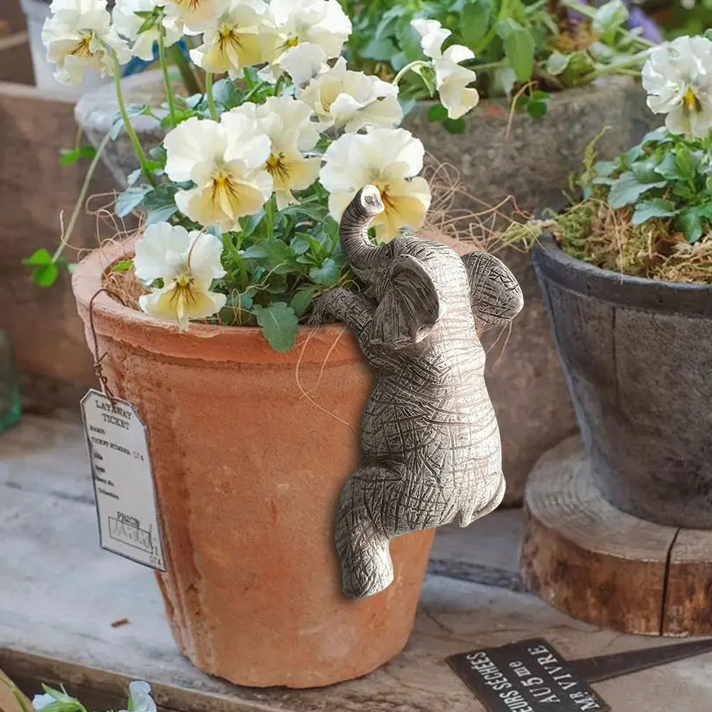 Schattige Olifant Tuinhanger