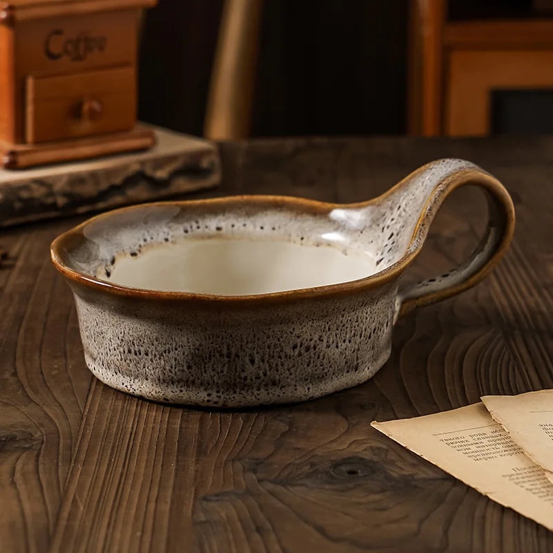 Rustieke Keramische Havermoutkom