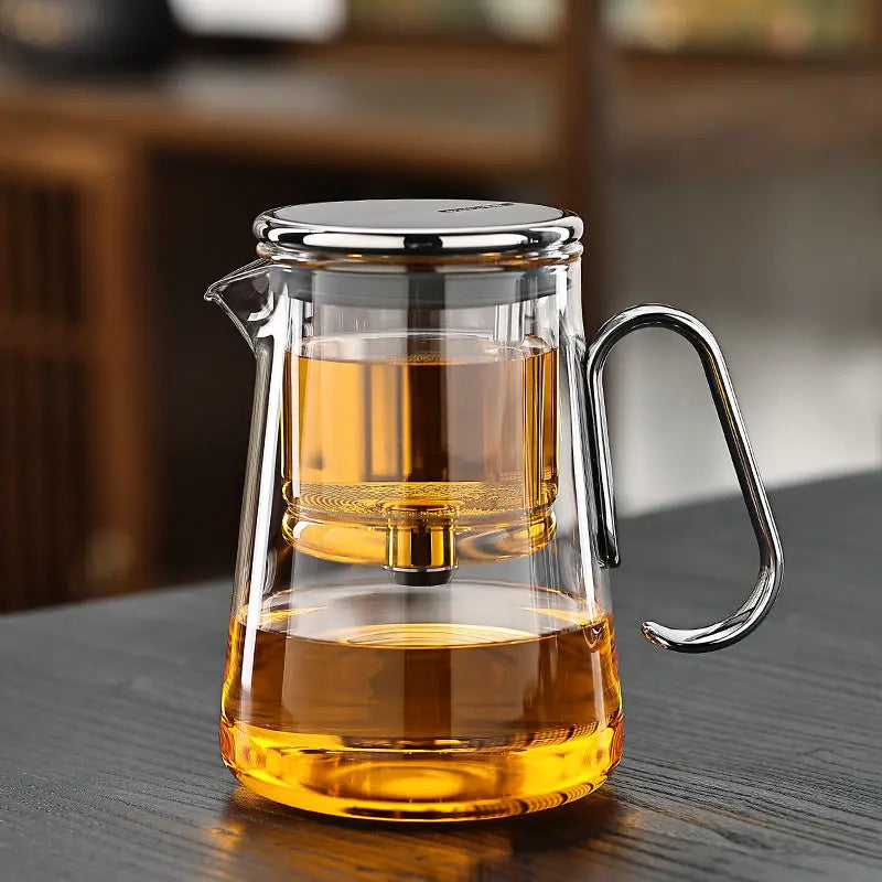 Solara Magnetische Glazen Theepot