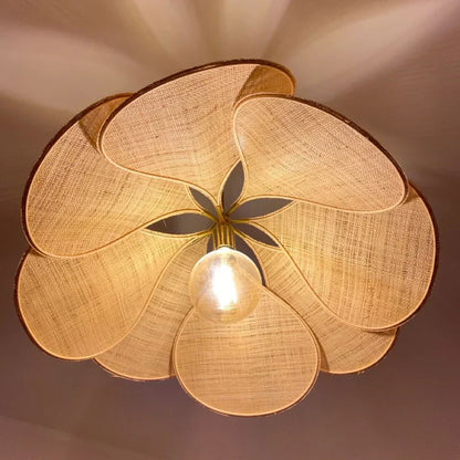 Bloemvormige Hanglamp – Natuurlijk Design en Sfeervolle Verlichting