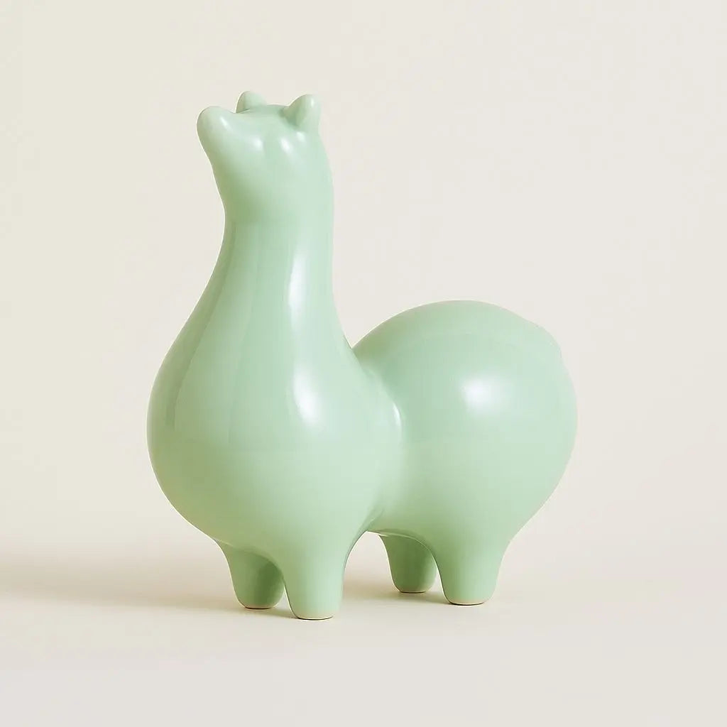 Clara Tangma Paard – Celadon Keramische Geluksceremonie Figurine