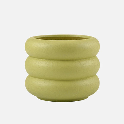Textured Kleurige Ronde Bubble Plantenpot