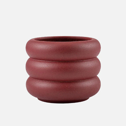 Textured Kleurige Ronde Bubble Plantenpot