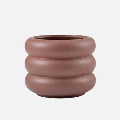 Textured Kleurige Ronde Bubble Plantenpot