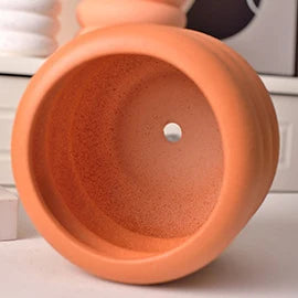Textured Kleurige Ronde Bubble Plantenpot