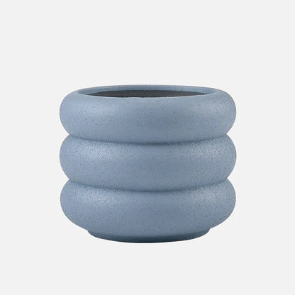 Textured Kleurige Ronde Bubble Plantenpot