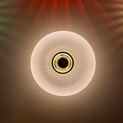 Grace - Wandlamp van gekleurd glas in art deco design