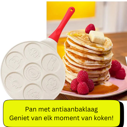 Pannenkoekenpan met antiaanbaklaag Koekenpan