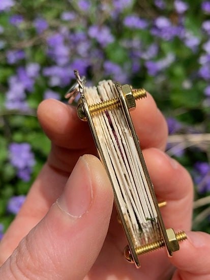 Mini Bloemenpers | Compacte Botanische Aandenkenmaker | Draagbaar Knutselgereedschap