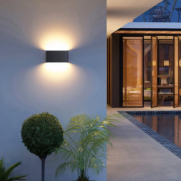 12W LED Wandlamp Nordic Stijl – Waterdicht voor Tuin, Balkon, Slaapkamer & Hal