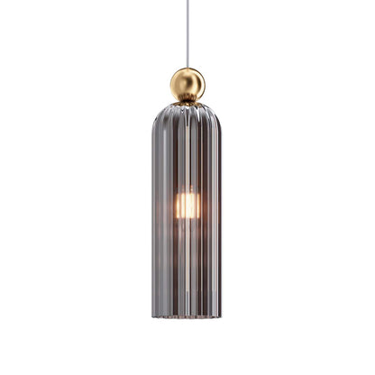 ANTIC - Chic glazen hanglamp in art deco stijl