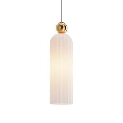ANTIC - Chic glazen hanglamp in art deco stijl
