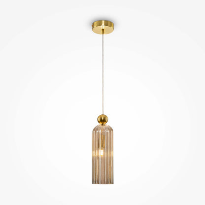 ANTIC - Chic glazen hanglamp in art deco stijl