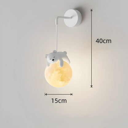 Kinderkamer Hanglamp Little Bear en Rabbit