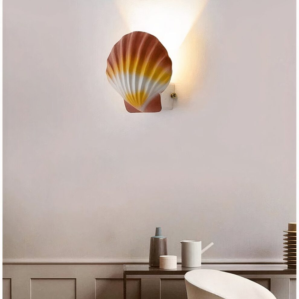 Zee Schelp Wandlamp voor Tuin