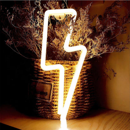 Bliksem Neon LED Lamp