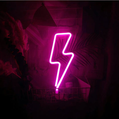 Bliksem Neon LED Lamp