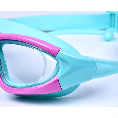 Kinder Zwembril met Groot Frame – Comfortabel & Anti-Fog voor Zwemplezier