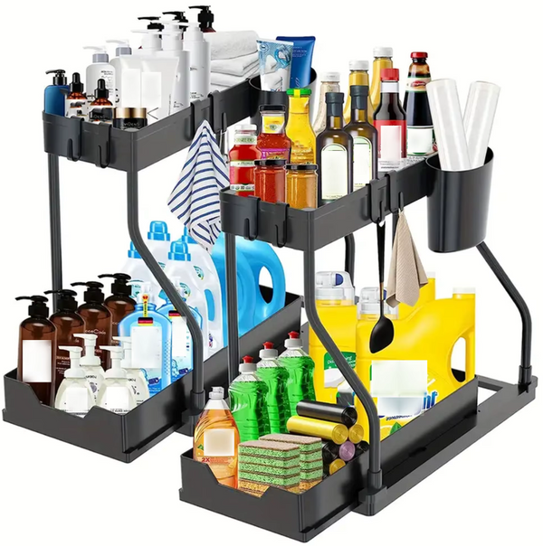 Multi-layer Pull-out Keuken- en Badkamer Organizer