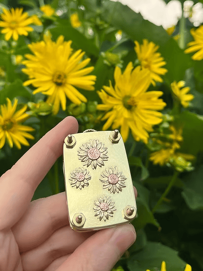 Mini Bloemenpers | Compacte Botanische Aandenkenmaker | Draagbaar Knutselgereedschap
