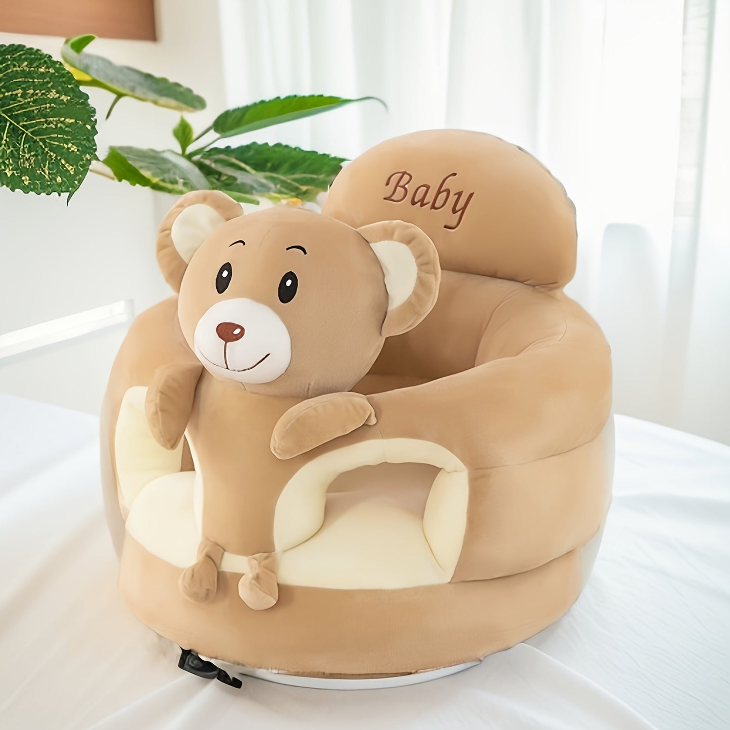 Zachte Baby Zitstoel – Leuk en Comfortabel voor Eerste Zit- en Staavonturen