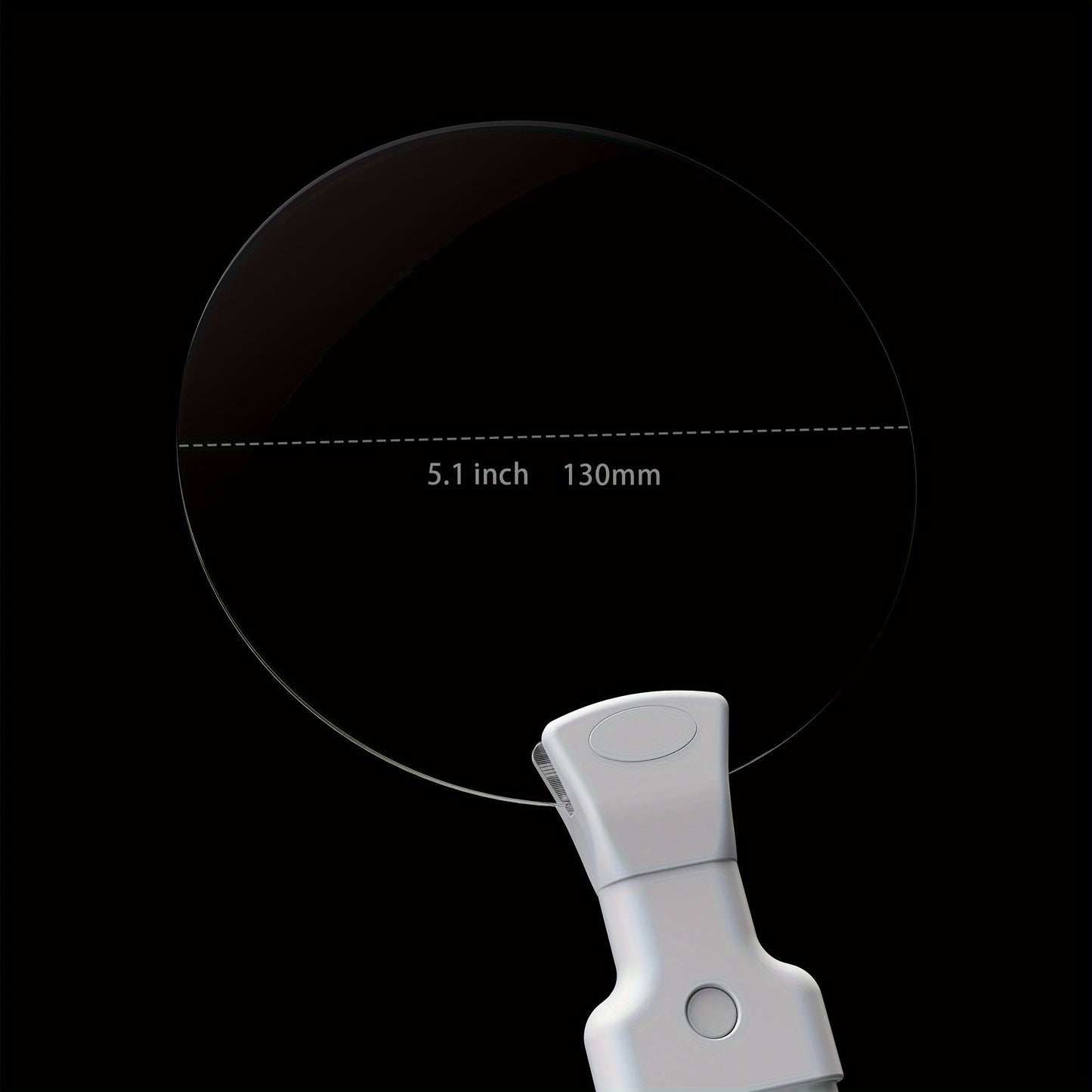 Handsfree Vergrootglas met Neopreen Strap - 5X Vergroting voor Lezen