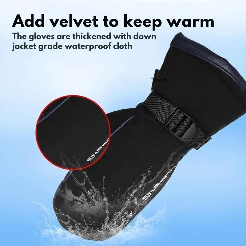 Elektrische Verwarmingshandschoenen | Dubbelzijdig, 10.000 mAh USB Oplaadbaar | Waterdicht voor Skiën & Motorfiets