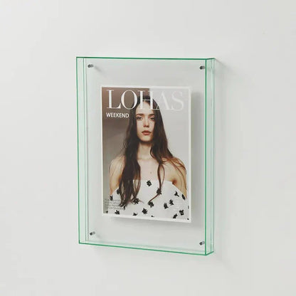 Vibrant Acryl Display Frame – Hedendaagse Kleurrijke Fotohouder