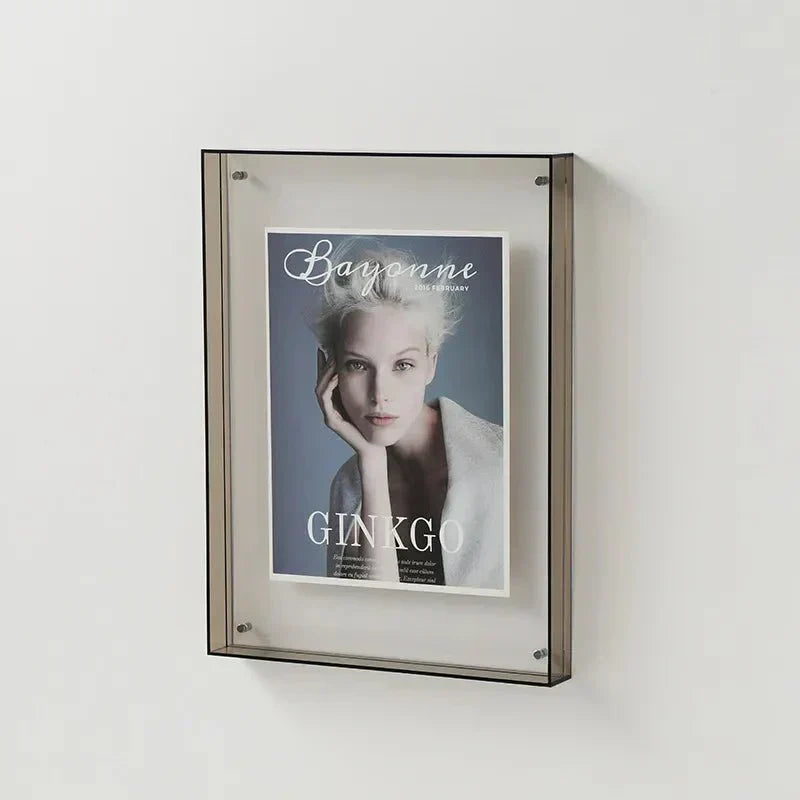 Vibrant Acryl Display Frame – Hedendaagse Kleurrijke Fotohouder