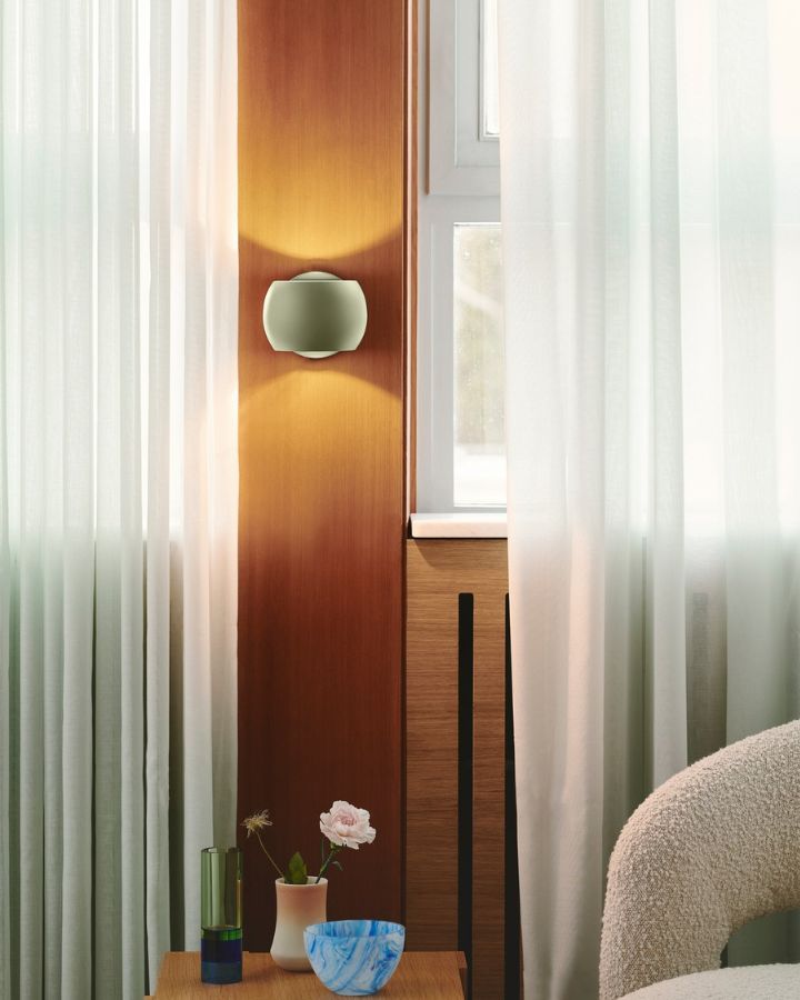 Gebogen Op & Neer Wandlamp | Diverse Afwerkingen